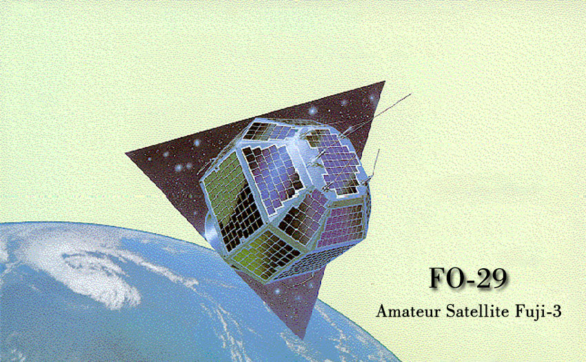 Amateur Satellite Fuji 3 (FO-29) Operation Schedule 3.2020